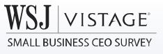 Wall Street Journal Vistage Logo Survey CEO